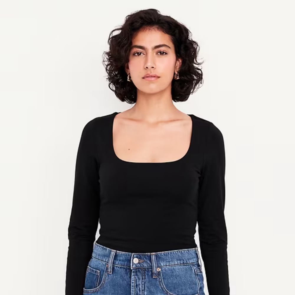 Old Navy Scoop Neck Snug Fit Shirts